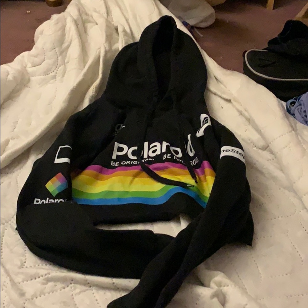 Cropped hoodie